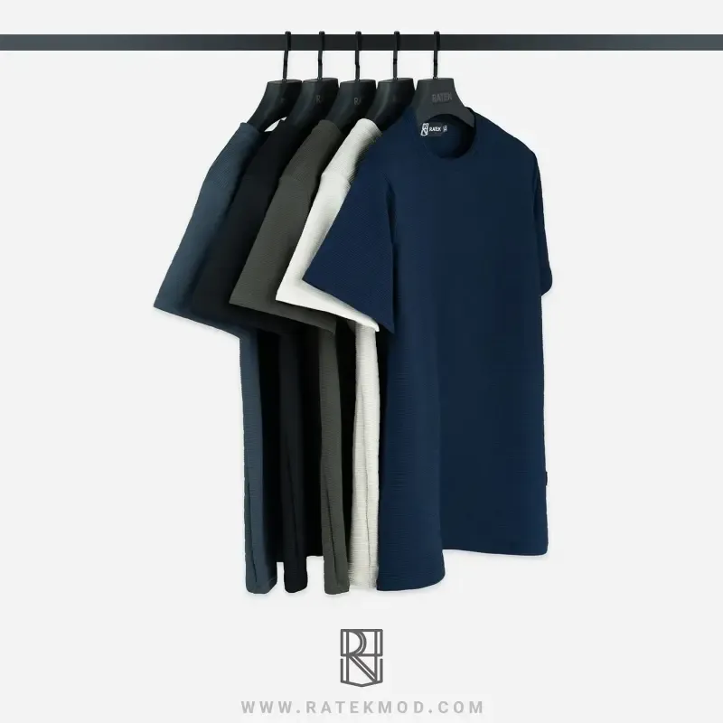تیشرت مردانه پارچه مراکشی طرح آوین درجه یک سایز XL تا 4XL