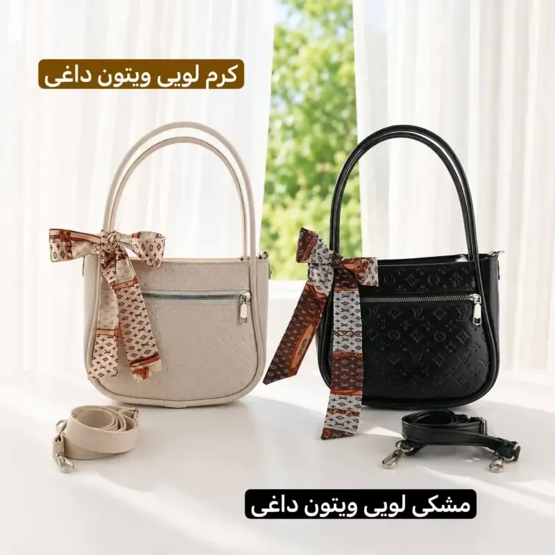کیف پاسپورتی چرم مصنوعی زنانه مشکی کاربرد رسمی روزمره مهمانی