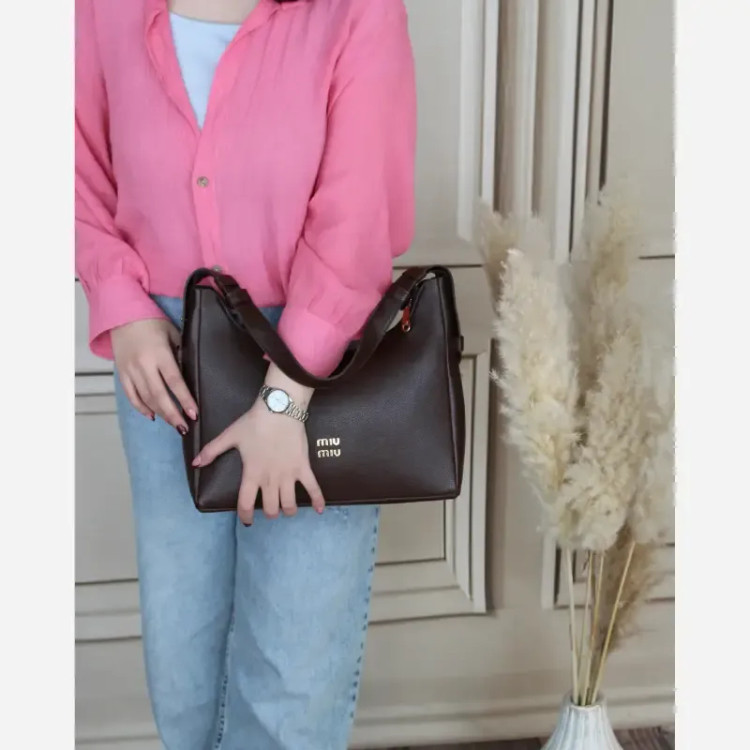 کیف زنانه چرم مصنوعی اسپرت روزمره مدل زیپدار