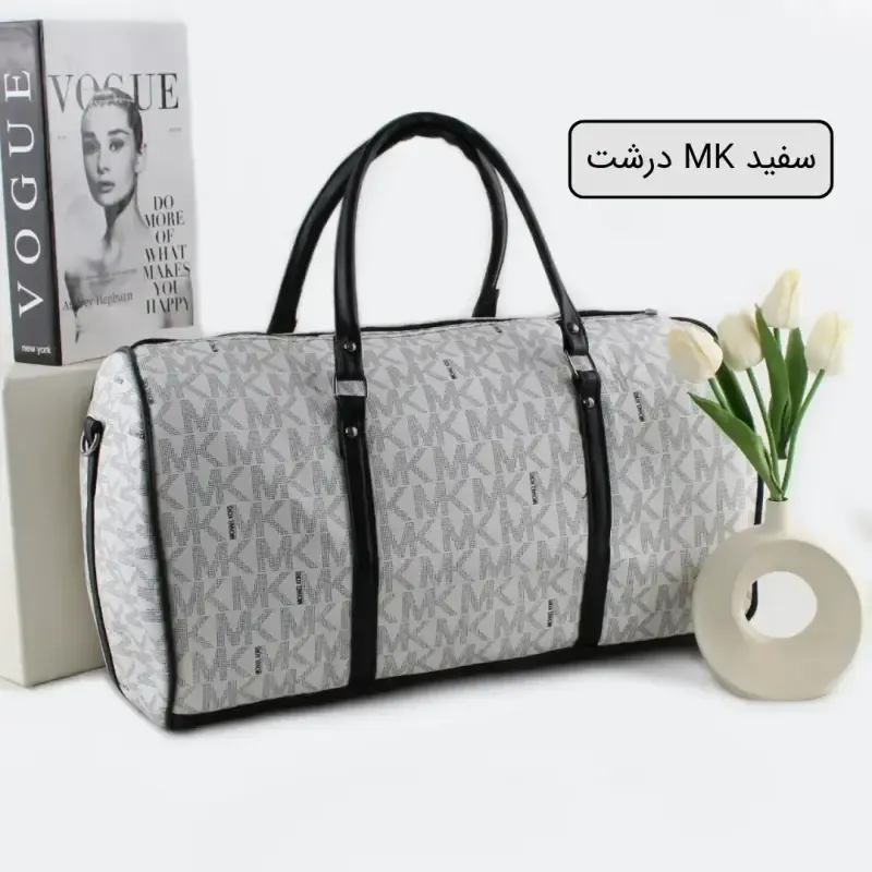ساک ورزشی اسپرت چرم مصنوعی بند بلند ابعاد 50 در 18 در 30 سانتیمتر