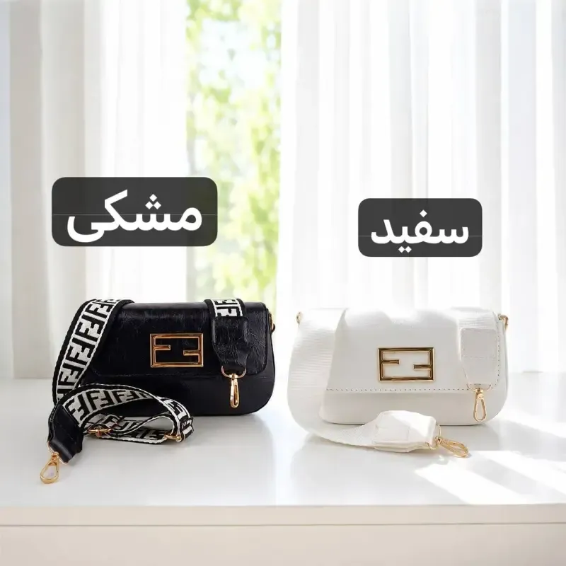 کیف پاسپورتی چرم مصنوعی زنانه روزمره بند بلند ابعاد 21 در 13 سانتی متر