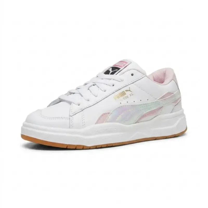 کفش اسپرت زنانه پوما سفید چرم صنعتی زیره عطری سایز 37