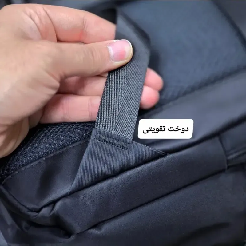 کوله پشتی لپتاپی قفل دار پورت دار روزمره اداری دانشجویی دبیرستانی