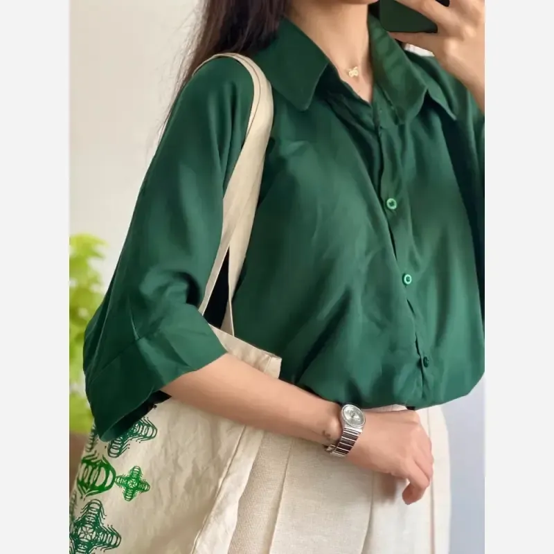 شومیز نخی گره ای خنک و تابستانه