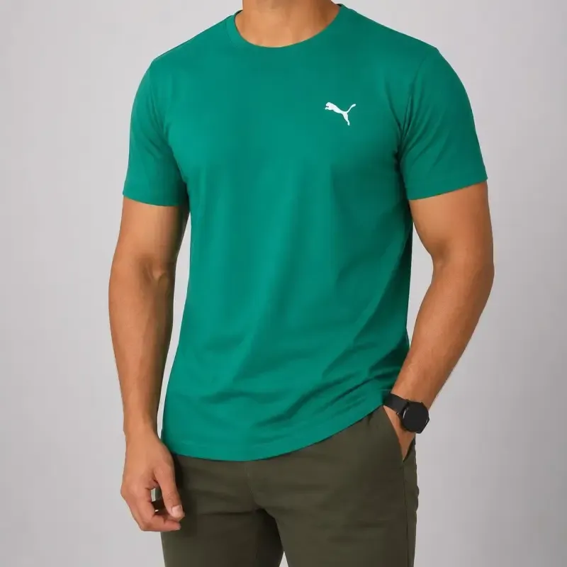 تیشرت مردانه پنبه رنگبندی مختلف سایز لارج تا 3XL