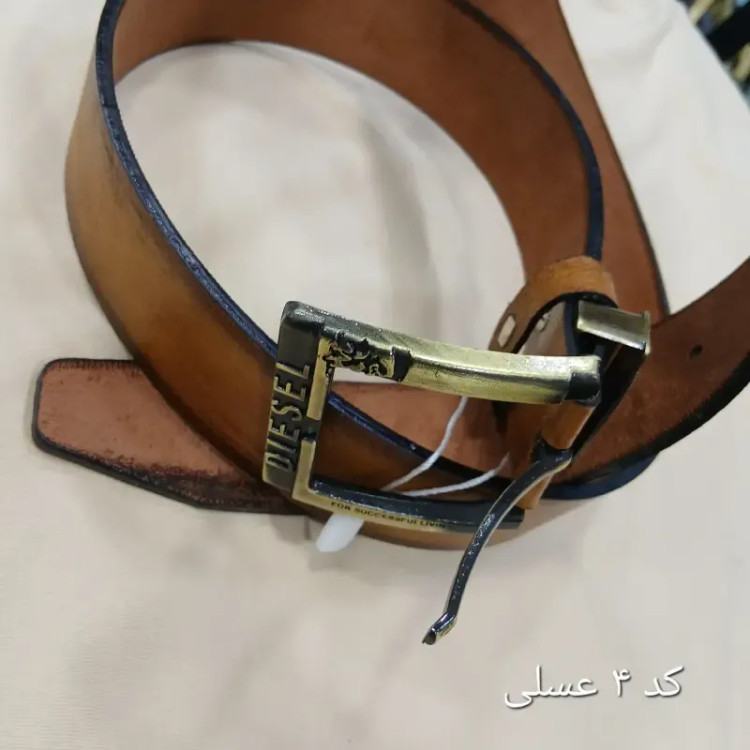 کمربند چرمی مردانه چرم صنعتی پهنای 3.5 سانت در چهار رنگ مختلف