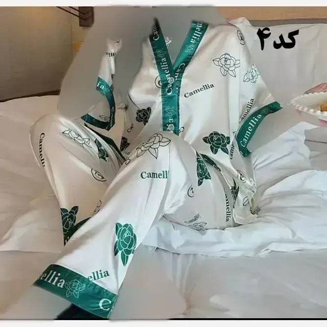 بلوز شلوار ساتن وارداتی زنانه کد 1277 شیک و راحت چهارفصل سایز XL 2XL