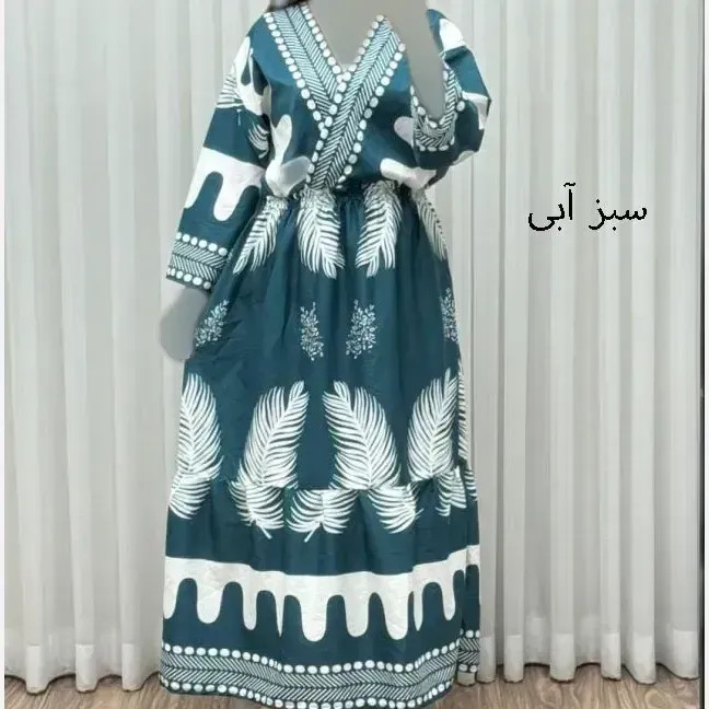 پیراهن ساحلی آیلین فلور بوگاتی فری سایز زنانه کد 1746 مناسب تا سایز 46