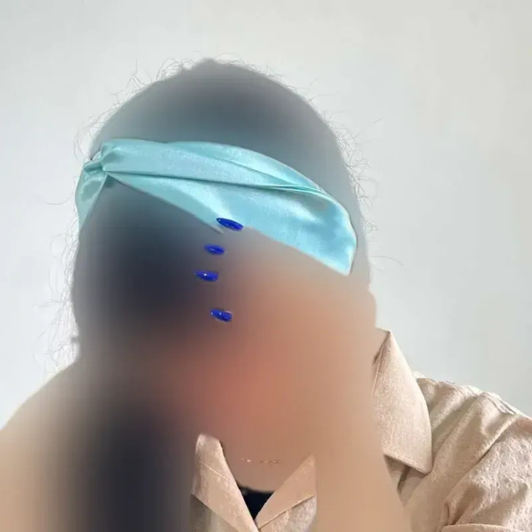 هدبند ساتن گره ای زنانه کد 1361