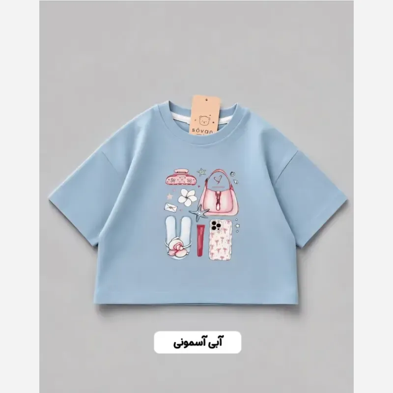 تیشرت تک سامر نخی کودک مناسب 2 تا 10 سال در 3 رنگ