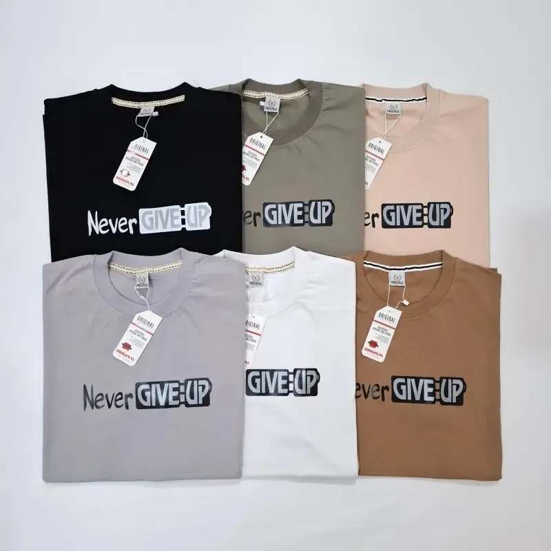تیشرت مردانه نخ پنبه باکسی فیت برند shiaco wear در 6 رنگ و 4 سایز