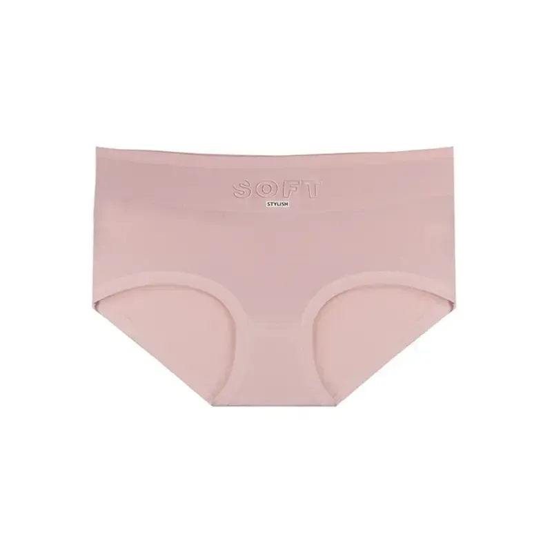 شورت زنانه اسلیپ نخ و پنبه کمر و بغل پهن طرح SOFT سایز فری سایز