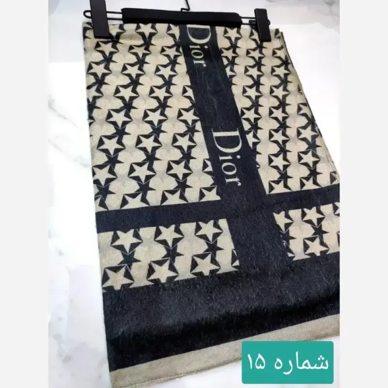 شال زنانه اسپرت نخ پنبه قواره بلند مدل 15