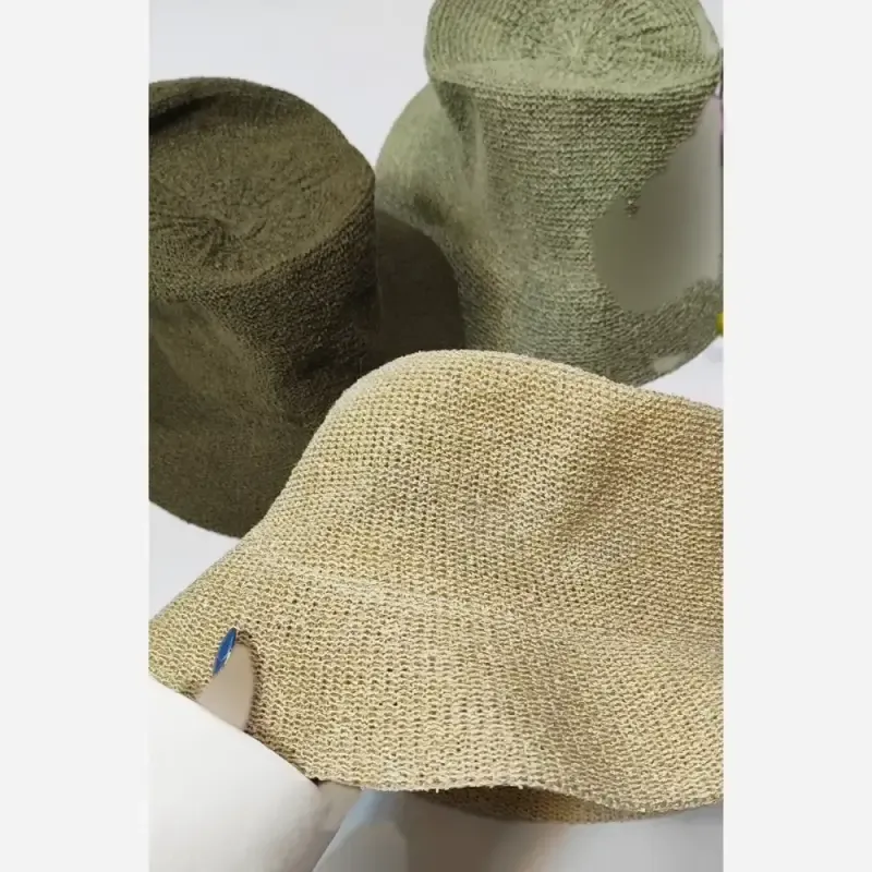 کلاه طرح حصیری وارداتی فریسایز کیفیت عالی