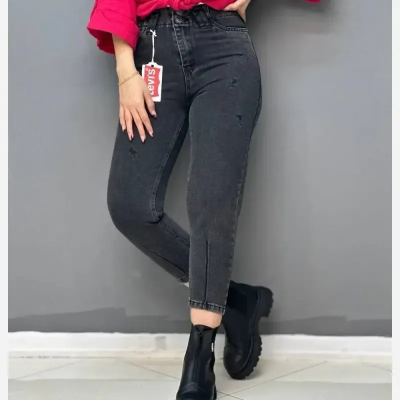 شلوار جین لول قد 90 زنانه