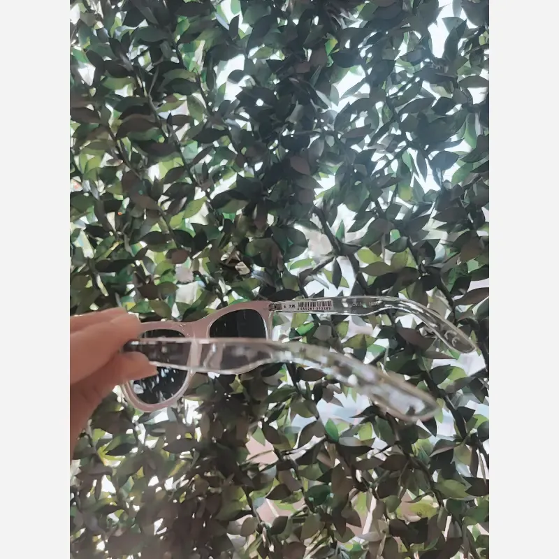 عینک آفتابی دخترانه اکلیلی صورتی UV400 مناسب 4 تا 8 سال