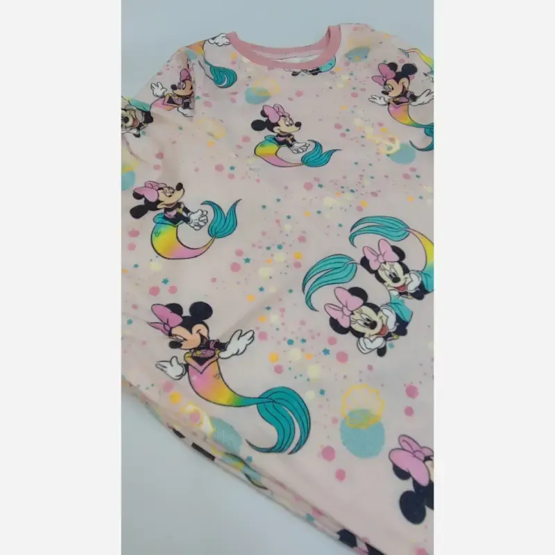 ست بلوز و شلوار راحتی دخترانه طرح زمستانی اسپرت سایز 35 تا 50