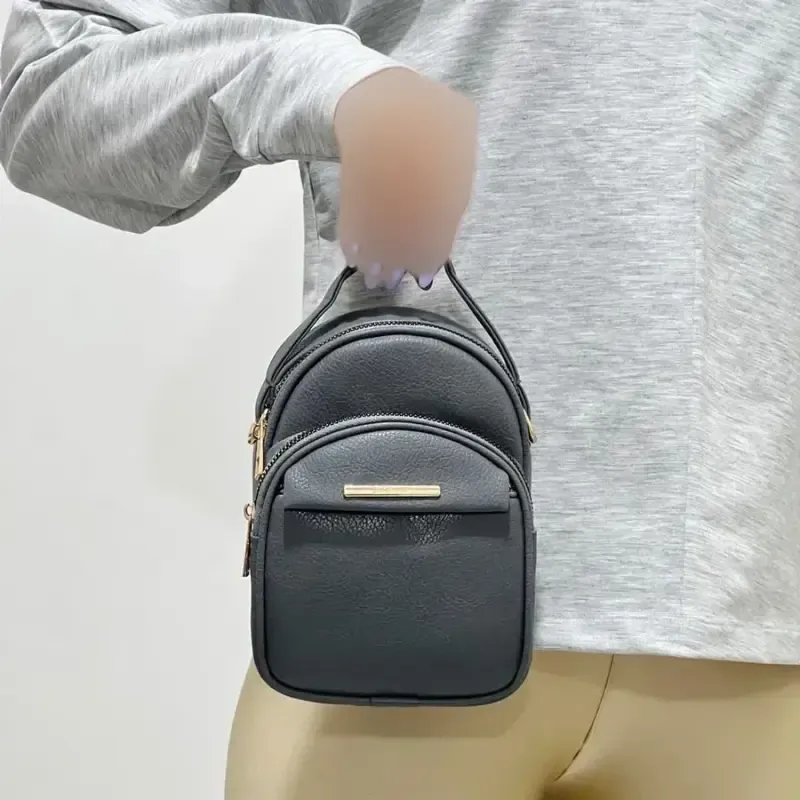 کیف ایستاده زنانه مدل 1141 بند دستی دوشی چرم شرانگ یراق ضد زنگ