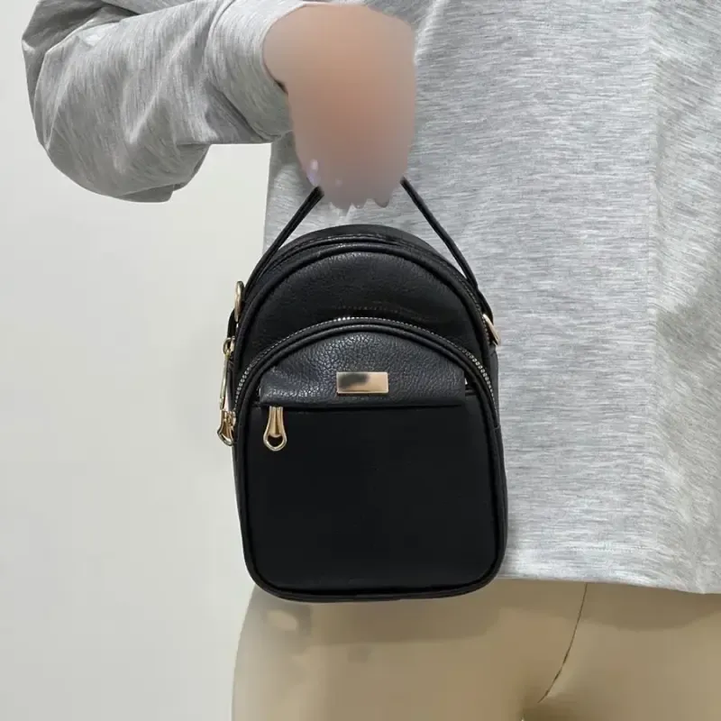 کیف ایستاده زنانه مدل 1141 بند دستی دوشی چرم شرانگ یراق ضد زنگ