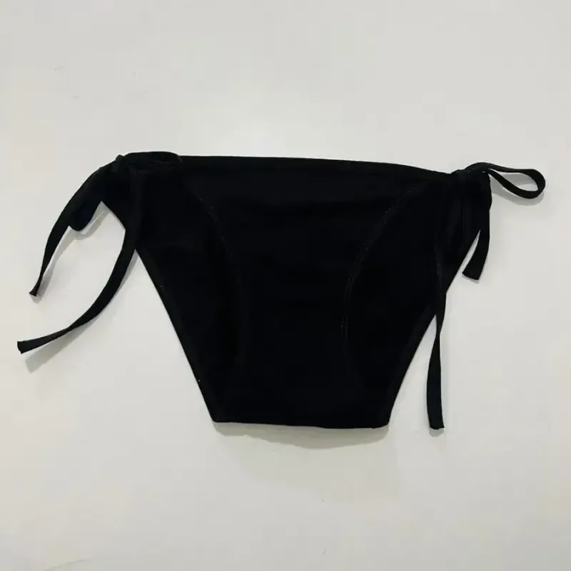 شورت بیکینی گره ای زنانه کد 1420 با قابلیت تنظیم دور کمر