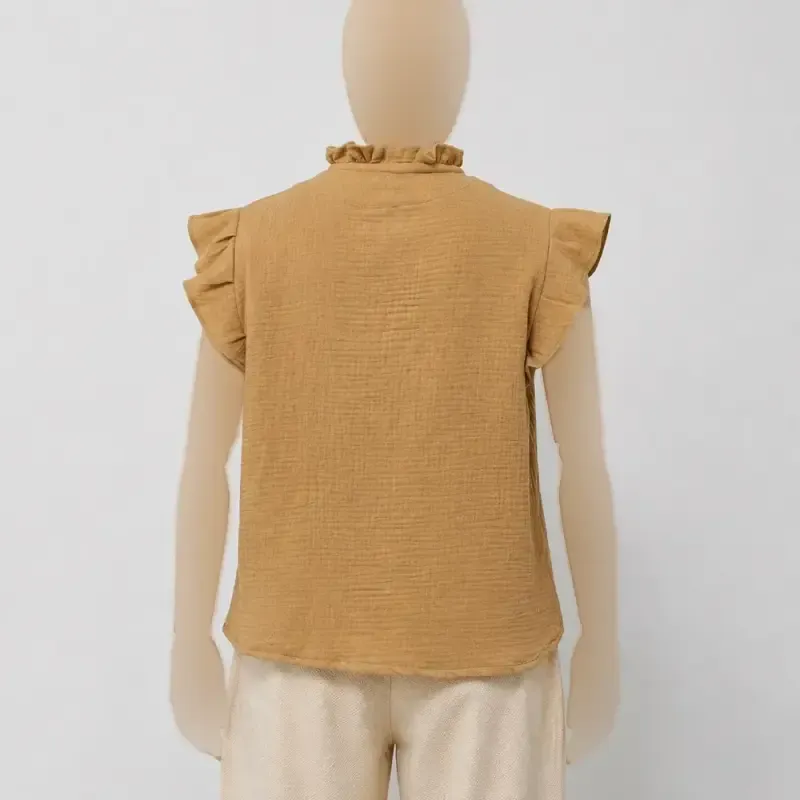 تاپ زنانه دبل فیس کد 1430 جنس وال قد 55 سانتیمتر