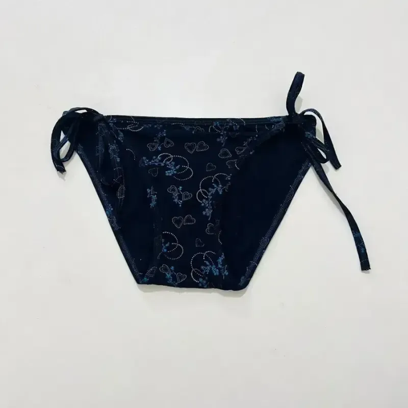 شورت بیکینی گره ای زنانه کد 1420 با قابلیت تنظیم دور کمر