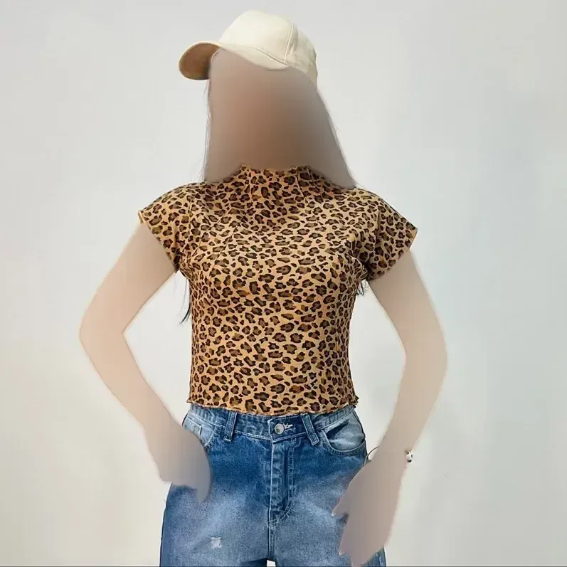 کراپ تاپ زنانه کبریتی رگه دوزی کد 1439
