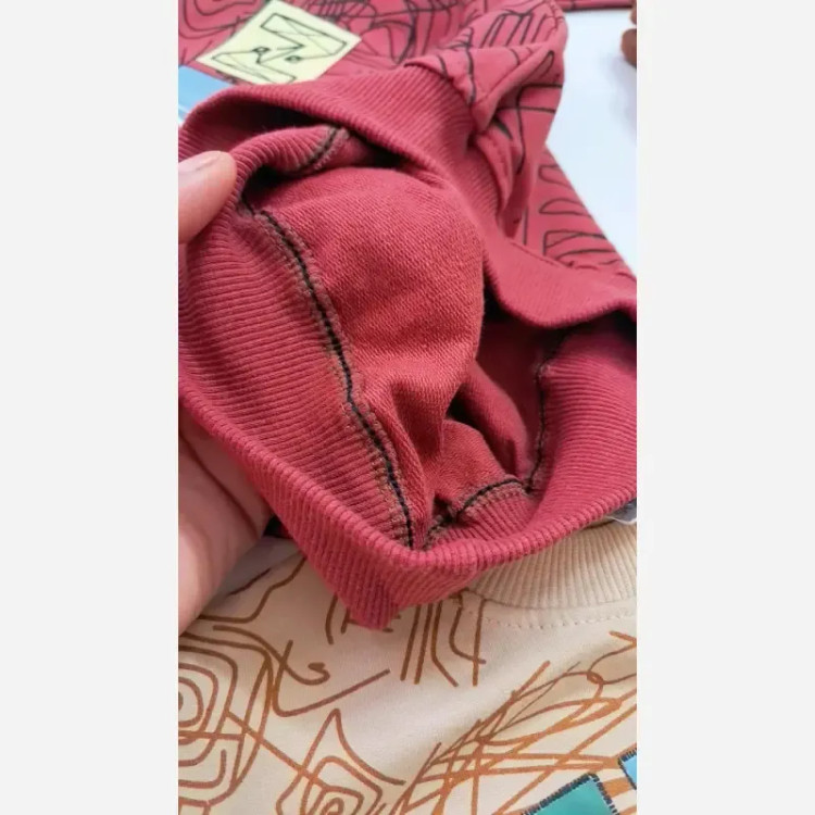 بلوز شلوار پسرانه دورس دونخ پنبه لاکرا سایز 35 تا 50