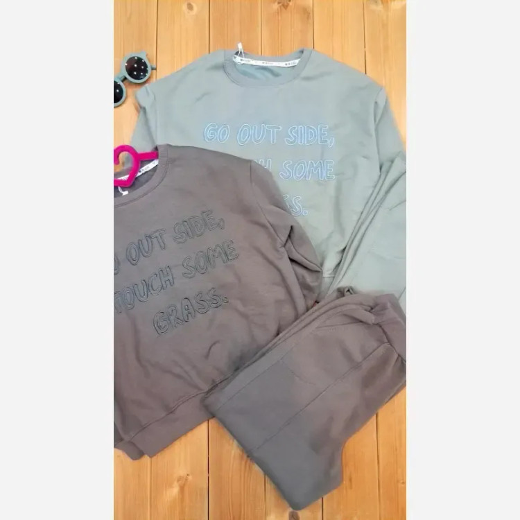ست بلوز و شلوار دورس تو کرکی پسرانه پاییزه و زمستانه