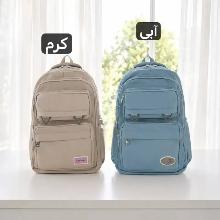 کوله پشتی مدرسه و دانشگاه جنس کجراه خارجی ابعاد 45 در 30 سانتیمتر